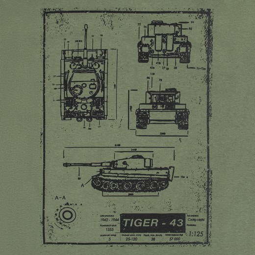 Koszulka T-Shirt TigerWood Tech Tank - zielona Tigerwood L Militaria.pl