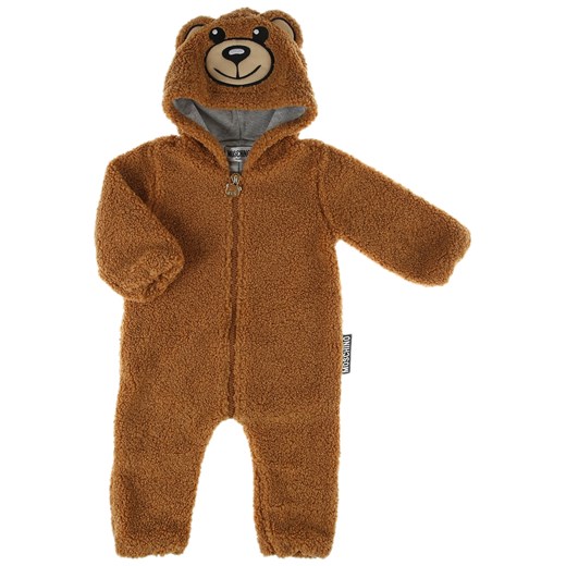 Moschino Pajacyki i Body dla Niemowląt (Dziewczynek), jasny brązowy, Poliester, 2021, 12M 18M 6M 9M 9M Moschino 6M RAFFAELLO NETWORK