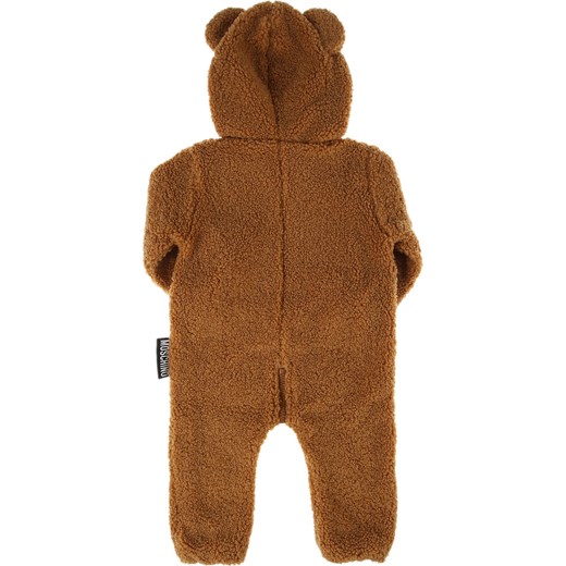 Moschino Pajacyki i Body dla Niemowląt (Dziewczynek), jasny brązowy, Poliester, 2021, 12M 18M 6M 9M 9M Moschino 9M RAFFAELLO NETWORK