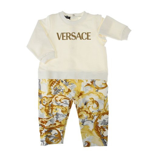 Odzież dla niemowląt Versace wielokolorowa z elastanu 