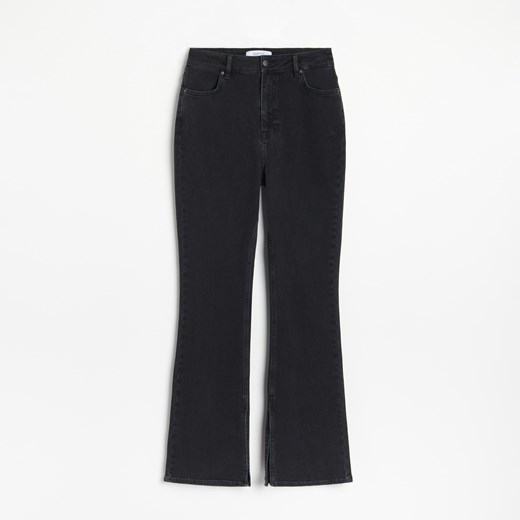 Reserved - Spodnie z rozszerzanymi nogawkami - Czarny Reserved 42 okazyjna cena Reserved