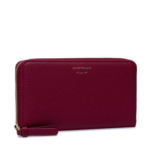 Duży Portfel Damski EMPORIO ARMANI - Y3H168 YFW9B 80401 Wine Emporio Armani eobuwie.pl