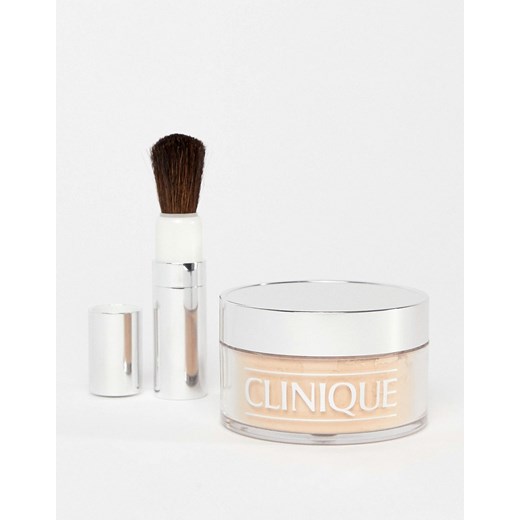 Clinique Blended Face Powder & Brush – Puder sypki z pędzlem 35 g-Biały Clinique No Size Asos Poland
