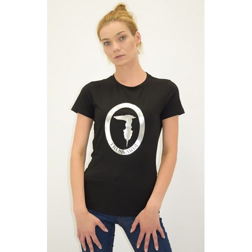 T-shirt damski  Trussardi 56T00421-1T003077 czarny Trussardi XS Royal Shop