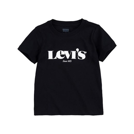 T-shirt chłopięce czarny Levi's na wiosnę 