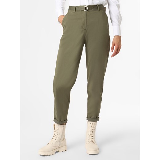Spodnie damskie zielone Tommy Hilfiger w wojskowym stylu 