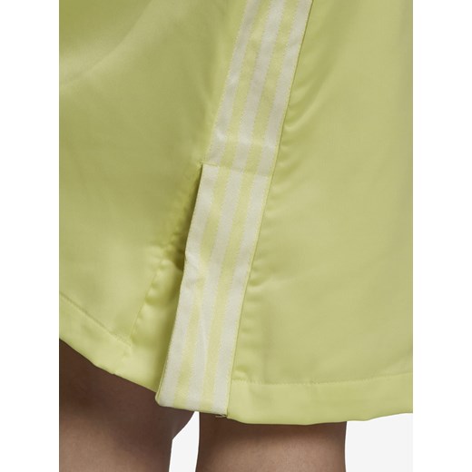 Sukienka Adidas Originals mini zielona na lato na ramiączkach 