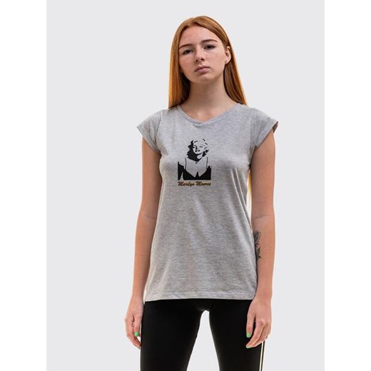 T-shirt damski z nadrukiem Marilyn Monroe Szachownica S okazyjna cena Szachownica