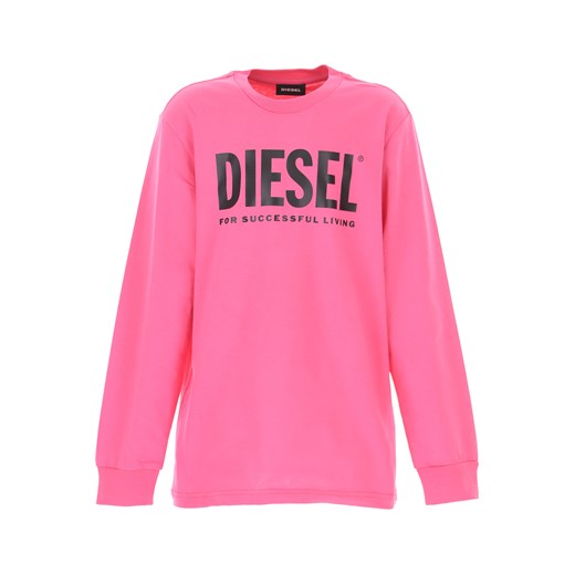 Diesel Koszulka Dziecięca dla Dziewczynek, fuksja, Bawełna, 2021, 10Y 12Y 14Y 16Y 4Y 6Y 8Y Diesel 12Y RAFFAELLO NETWORK