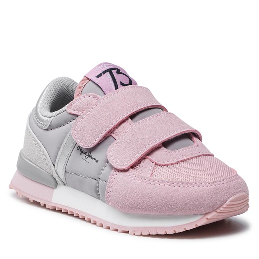 Sneakersy PEPE JEANS - Sydney Combi Girl PGS30516 Mauve Pink 319 Pepe Jeans 27 eobuwie.pl