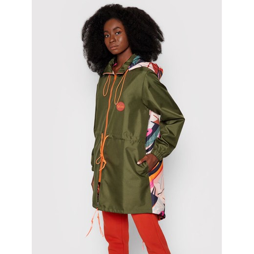 Waikane Vibe Parka Jungle Eyes Kolorowy Oversize Waikane Vibe XS MODIVO