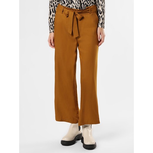 More & More Spodnie Kobiety Sztuczne włókno mosiądz jednolity ze sklepu vangraaf w kategorii Spodnie damskie - zdjęcie 120394007