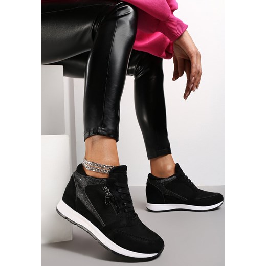 Czarne Sneakersy I Surrender Renee 38 renee.pl