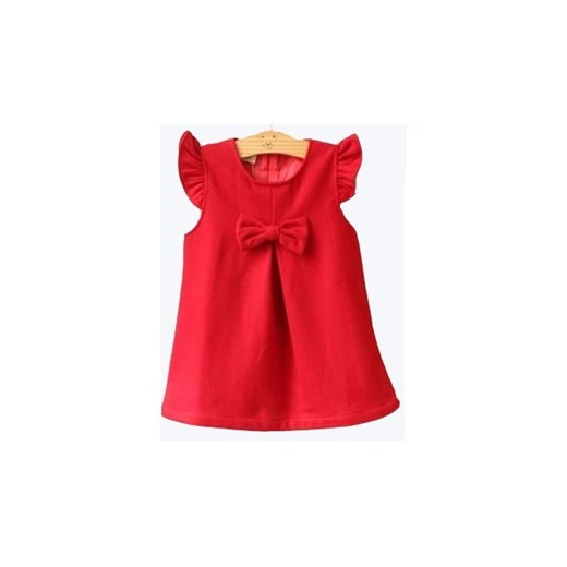 Dziewczęca sukienka idealna na Jesień/Zimę moda-mini pomaranczowy dziewczęce