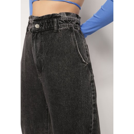 Ciemnoszare Jeansy Slouchy Calinna Renee L Renee odzież