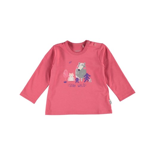 Odzież dla niemowląt Lamino różowa z nadrukami 