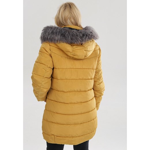 Żółta Kurtka Dirgebeam 3XL Born2be Odzież