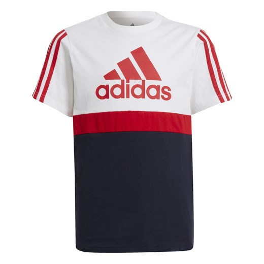 T-shirt chłopięce wielokolorowy Adidas z krótkim rękawem 