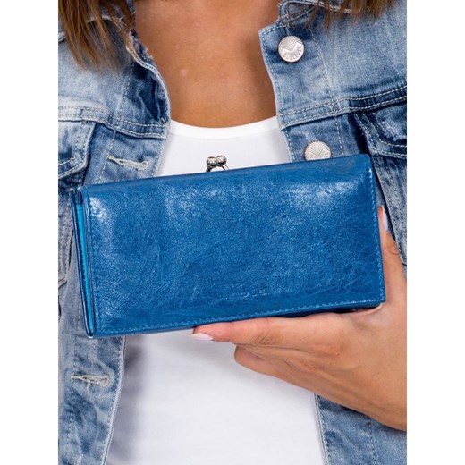 Niebieski portfel damski Fashionhunters One size Factcool