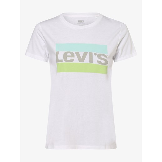 Levi's - T-shirt damski, biały M vangraaf