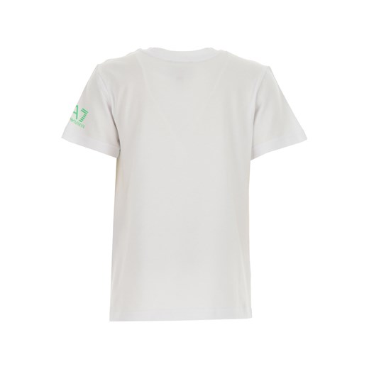 T-shirt chłopięce Emporio Armani bawełniany 