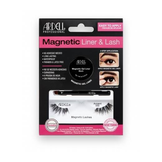 Ardell Magnetic Liner&Lash Magnetyczny eyeliner + sztuczne rzęsy Accent 002 uniwersalny eKobieca.pl