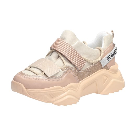 Beżowe sneakersy damskie NAVY DOT 56004 Suzana.pl 36 promocyjna cena suzana.pl