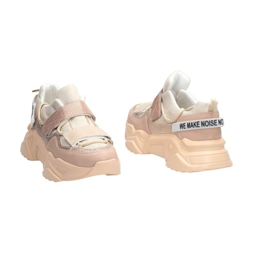 Beżowe sneakersy damskie NAVY DOT 56004 Suzana.pl 36 wyprzedaż suzana.pl