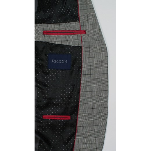 Marynarka męska Rigon w kratkę elegancka