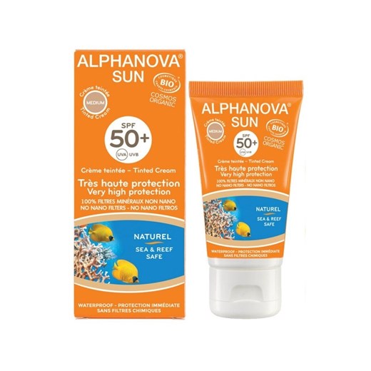 Alphanova Sun Bio - Krem BB przeciwsłoneczny SPF50+ 50ml  sezon 2021 50 ml SuperPharm.pl