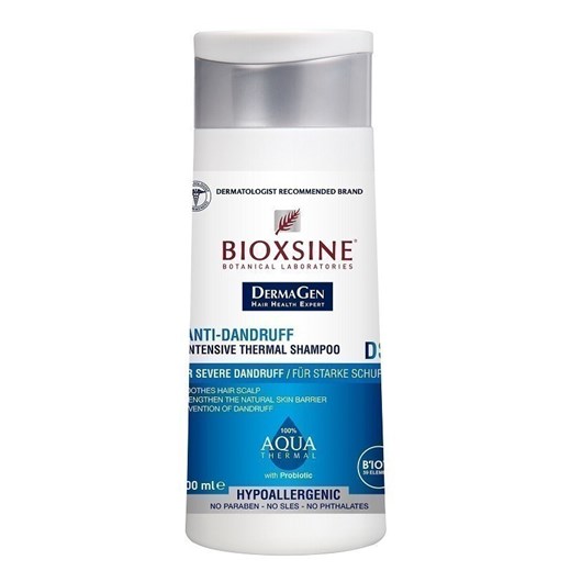 Bioxsine Dermagen Aqua Thermal - Szampon przeciwłupieżowy dla skóry łojotokowej 200ml Bioxsine 200 ml SuperPharm.pl