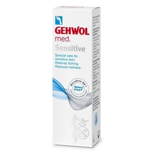 Gehwol Med Sensitive Krem z mikrosrebrem skóra wrażliwa 75 ml Gehwol 75 ml promocja SuperPharm.pl