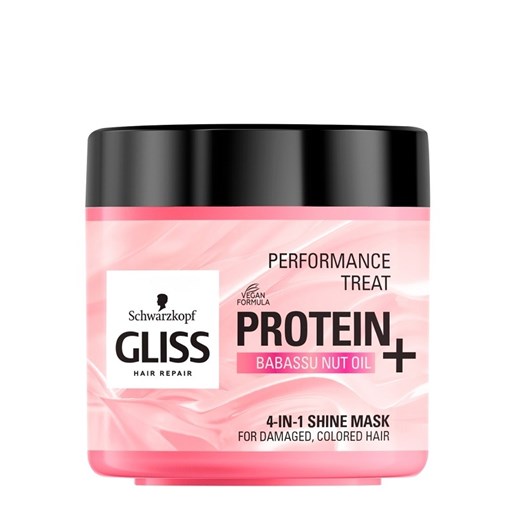 Gliss Protein - nabłyszczająca maska do włosów 4w1 400ml Gliss 400 ml SuperPharm.pl