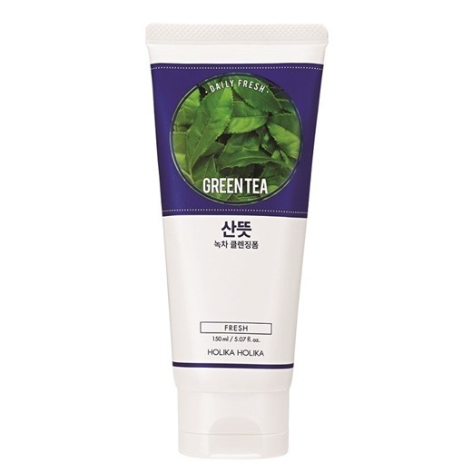 Holika Holika Daily Fresh - Pianka oczyszczająca Green Tea 150ml Holika Holika 150 ml promocja SuperPharm.pl