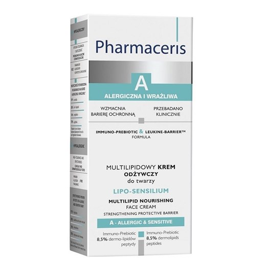 Pharmaceris A Lipo-Sensilium - multilipidowy krem odżywczy 50ml Pharmaceris 50 ml wyprzedaż SuperPharm.pl