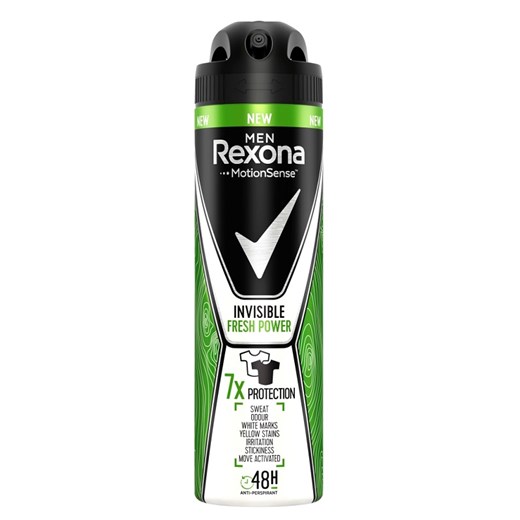 Rexona - Spray Invisible Fresh Power 150ml Rexona 150 ml promocja SuperPharm.pl