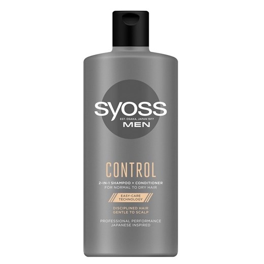 Syoss Men Control - Szampon do włosów 440ml Syoss 440 ml okazyjna cena SuperPharm.pl