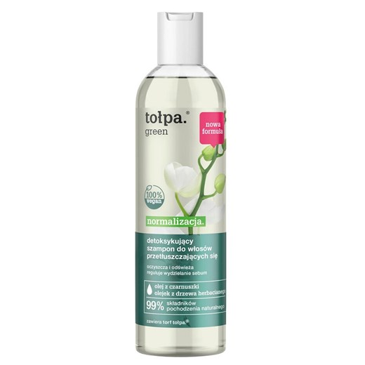 Tołpa Green - Normalizacja Detoksykujący Szampon do włosów przetłuszczających się 300ml Tołpa 300 ml wyprzedaż SuperPharm.pl