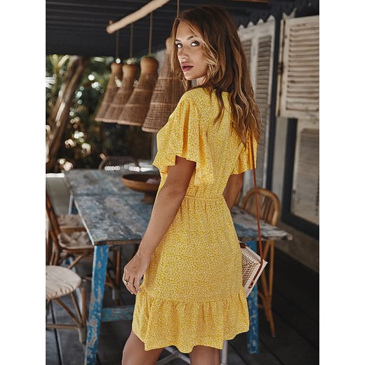 Sukienka w kolorze żółtym Coconut Sunwear S okazyjna cena Limango Polska