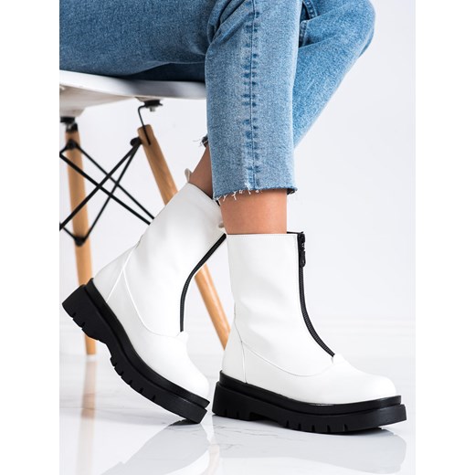 BIAŁE WORKERY NA SUWAK Evento 41 zoio.pl