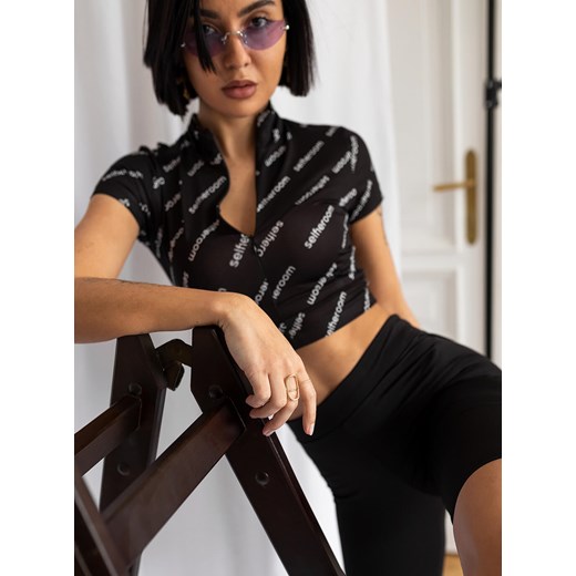 Top Samit - czarno-biały Selfieroom one size Selfieroom.pl promocja