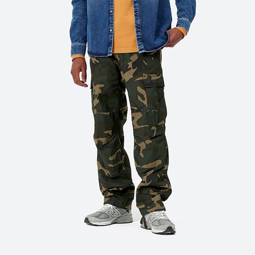 Spodnie męskie Carhartt WIP Regular Cargo Pant I015875 CAMO LAUREL 32/32 okazja sneakerstudio.pl