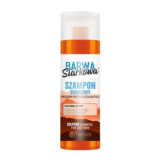 Barwa Siarkowa Szampon siarkowy przeciwłojotokowy 180ml Barwa uniwersalny eKobieca.pl