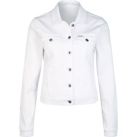 Kurtka dżinsowa w kolorze białym Cross Jeans L Limango Polska promocyjna cena