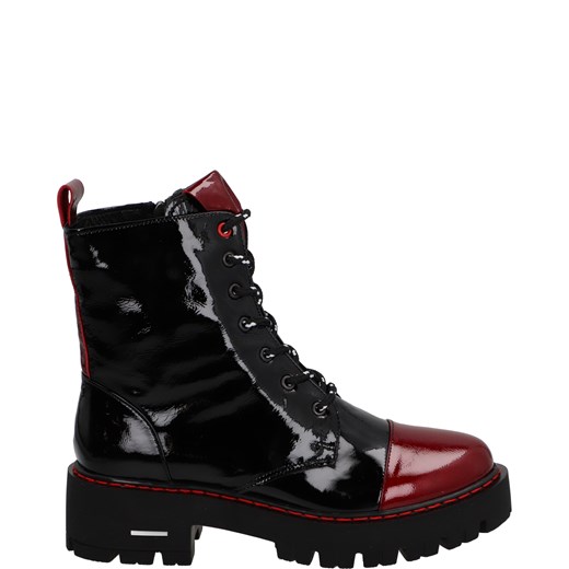 VENEZIA Lakierowane botki - 49C775 BLACK-RED Venezia 37 Venezia