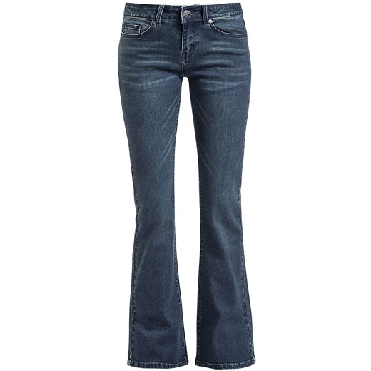 Black Premium by EMP - Grace - Dark blue jeans with flare - Jeansy - niebieski W29L34 EMP