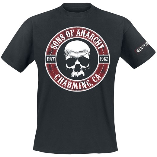 Sons Of Anarchy - Skull - T-Shirt - czarny L EMP