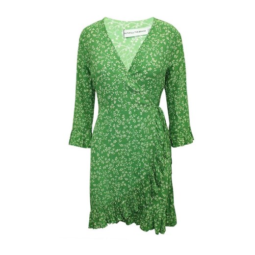 The Brand Print Wrap Dress -Pre Owned Condition Very Good Faithfull The Brand Pre-owned S - US 6 showroom.pl
