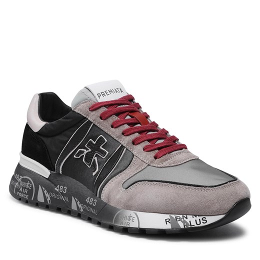 Sneakersy PREMIATA - Lander 5362 Black/Grey/Bordeaux/Ivory Premiata 41 eobuwie.pl