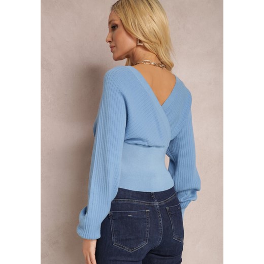 Niebieski Sweter Kallousa Renee L Renee odzież
